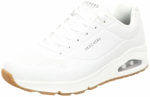 SKECHERS Nízke tenisky 'Uno Stand On Air'  tmavosivá / biela