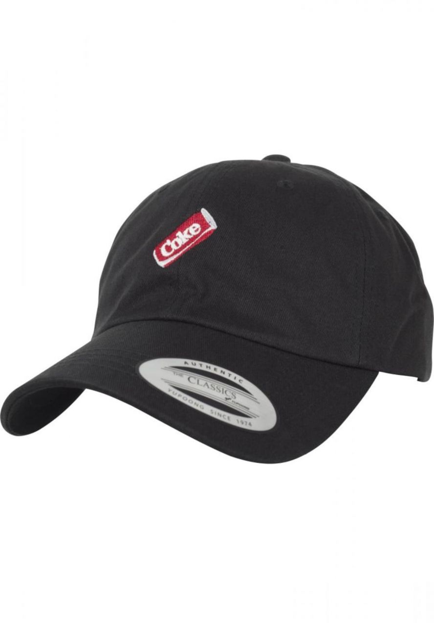 Mister Tee Čiapka 'Coke Can Dad'  ohnivo červená / čierna / biela