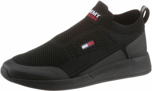 Tommy Jeans Slip-on obuv  červená / čierna / biela