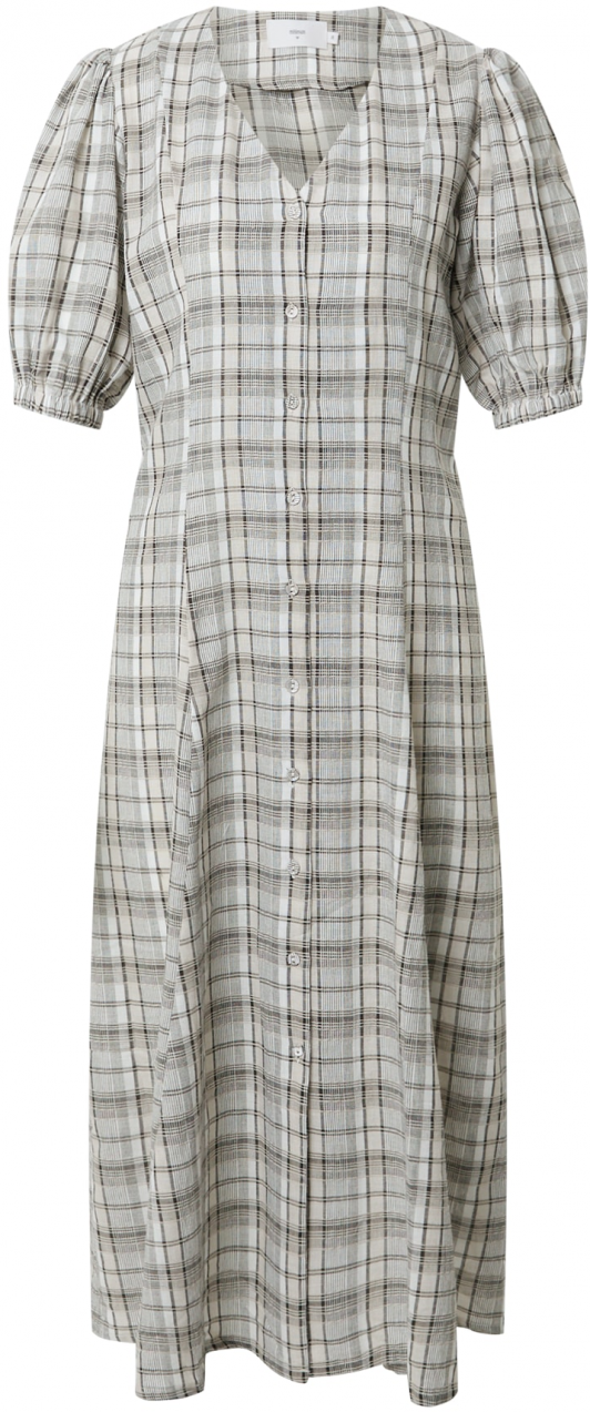 minimum Košeľové šaty 'Beryl'  béžová / sivá