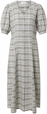 minimum Košeľové šaty 'Beryl'  béžová / sivá
