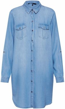 VERO MODA Košeľové šaty 'VMSilla'  modrá denim
