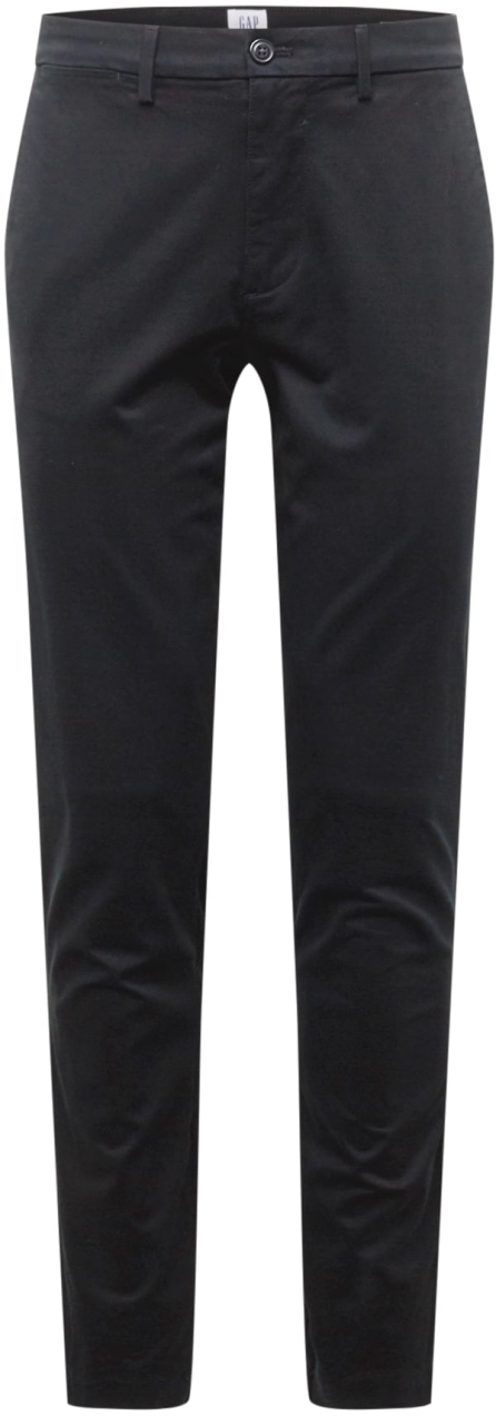 GAP Chino nohavice 'V-ESSENTIAL'  čierna