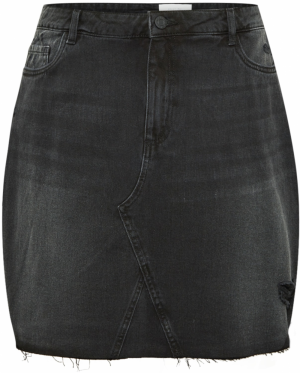 Noisy May Curve Sukňa 'FREJA'  čierny denim