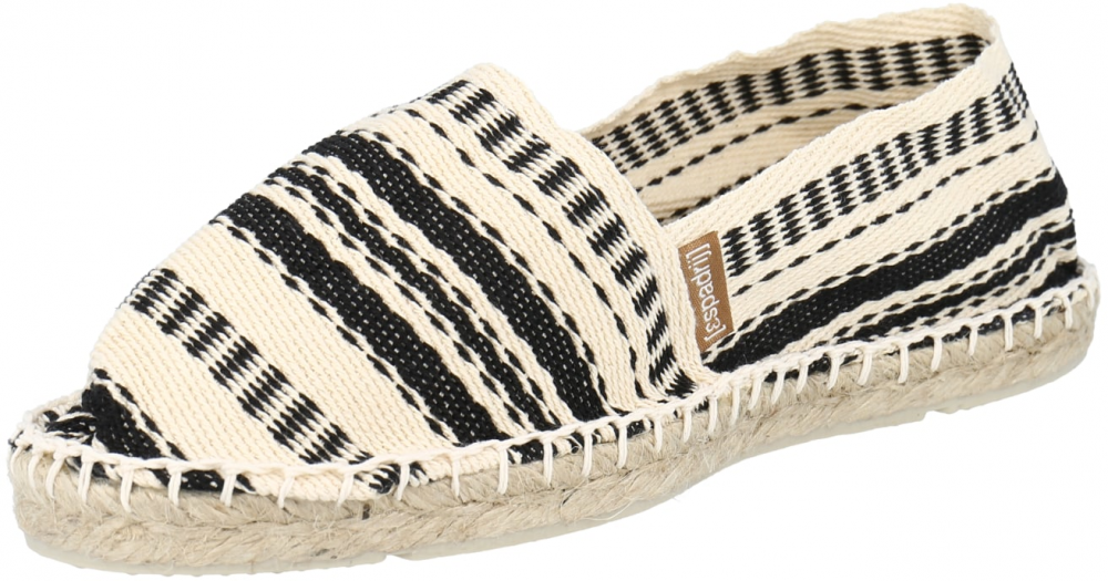 espadrij l´originale Espadrilky  čierna / biela