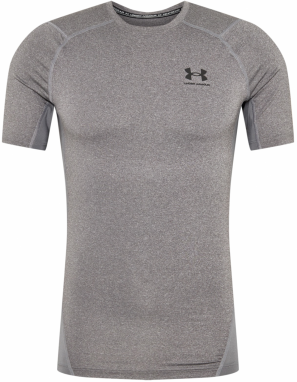 UNDER ARMOUR Funkčné tričko  sivá / čierna / biela