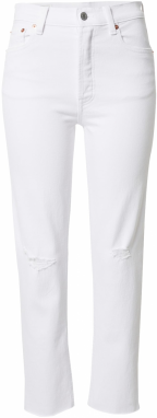 GAP Džínsy  biely denim