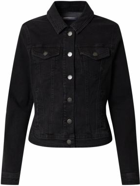 JDY Prechodná bunda  čierny denim