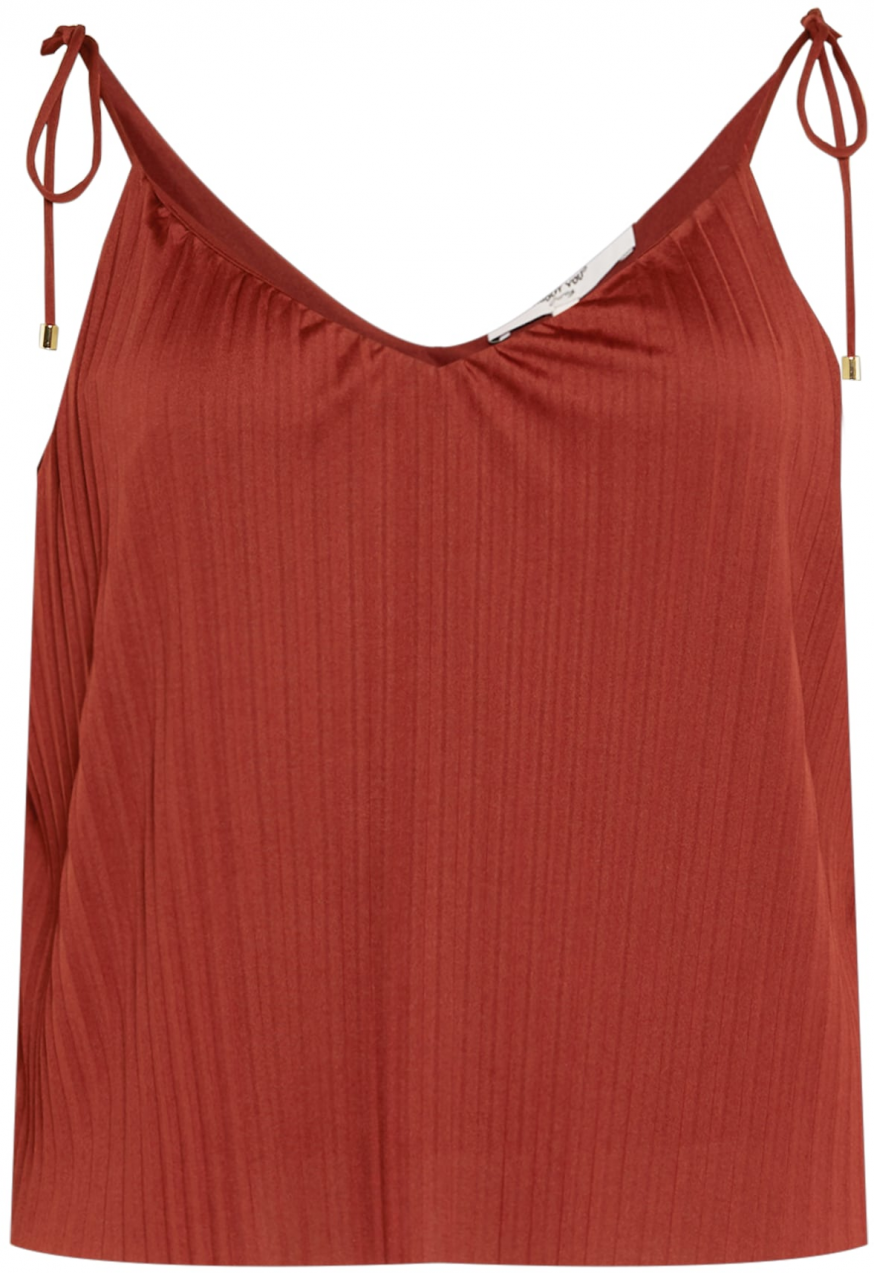 ABOUT YOU Curvy Top 'Malin'  hrdzavohnedá