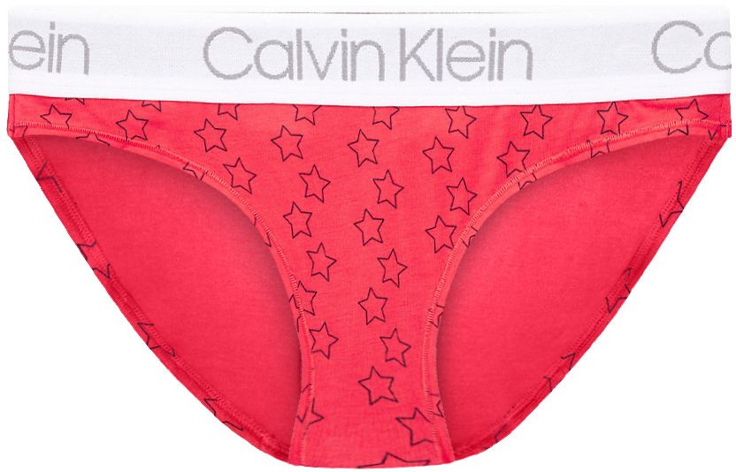 Calvin Klein - Body cotton starlet red nohavičky - limited edition