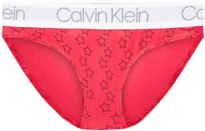 Calvin Klein - Body cotton starlet red nohavičky - limited edition