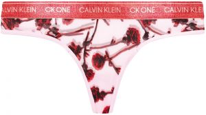 CALVIN KLEIN - CK ONE fashion glitter pale orchid dámske tangá - special limited edition