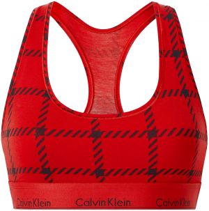 Calvin Klein - braletka Modern cotton red graphic print - special limited edition