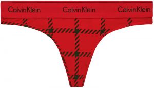 Calvin Klein - tangá Modern Cotton red graphic print - limited edition