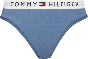 TOMMY HILFIGER - nohavičky Tommy original cotton iron blue z organickej bavlny - limitovaná edícia