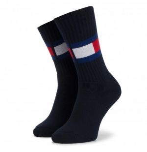 TOMMY HILFIGER - navy ponožky s logom