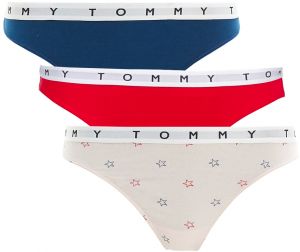 TOMMY HILFIGER - tangá 3PACK king red star - special limited edition