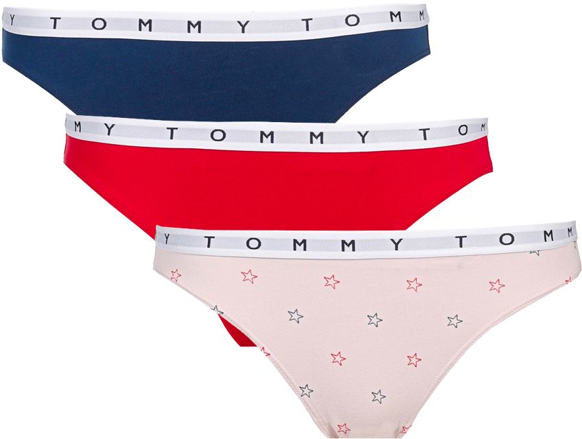 TOMMY HILFIGER - bikini 3PACK king red star - special limited edition