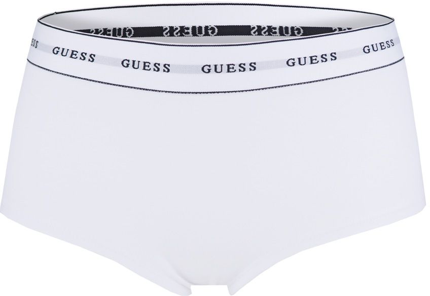 GUESS - biele francúzske nohavičky s logom GUESS - limitovaná edícia