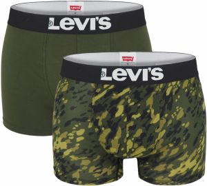 LEVI`S - boxerky 2PACK Levi`s man apache camo army green