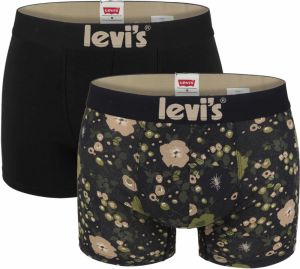 LEVI`S - boxerky 2PACK Levi`s man redmond flowers army green