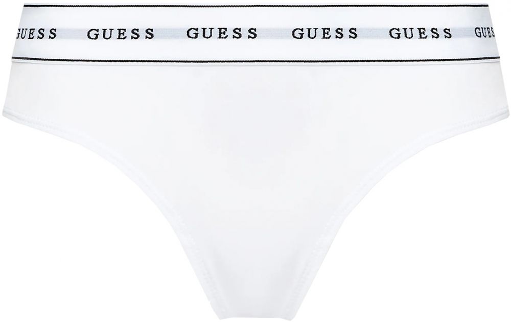 GUESS - organic cotton biele dámske nohavičky