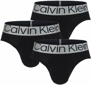 CALVIN KLEIN - slipy 3PACK steel black - limitovaná edícia