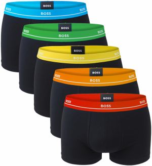 BOSS - boxerky 5PACK essential cotton stretch This is love edition - limitovana fashion edícia (HUGO BOSS)