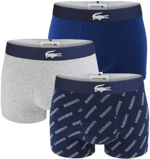 LACOSTE - Lacoste logo dark color casual cotton stretch boxerky
