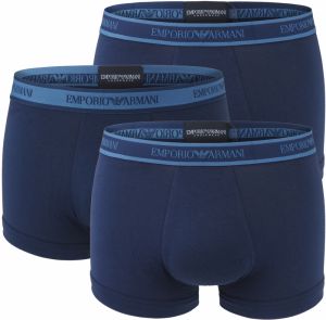 EMPORIO ARMANI - boxerky 3PACK stretch cotton fashion marin combo colore - limited edition