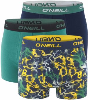 O'NEILL - boxerky 3PACK fluid dark green & marine color combo - limitovana edicia