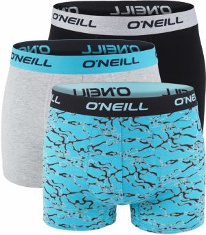 O'NEILL - boxerky 3PACK cloudy blue & black combo - limitovana edicia