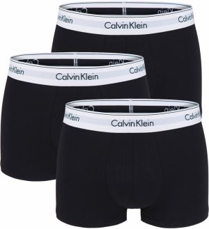 Calvin Klein - boxerky 3PACK modern cotton stretch black color combo