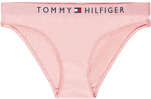 TOMMY HILFIGER - Tommy original cotton svetloružové nohavičky