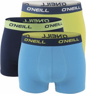 O'NEILL - boxerky 3PACK cotton stretch jade lime & alaskan blue combo - limitovana edicia
