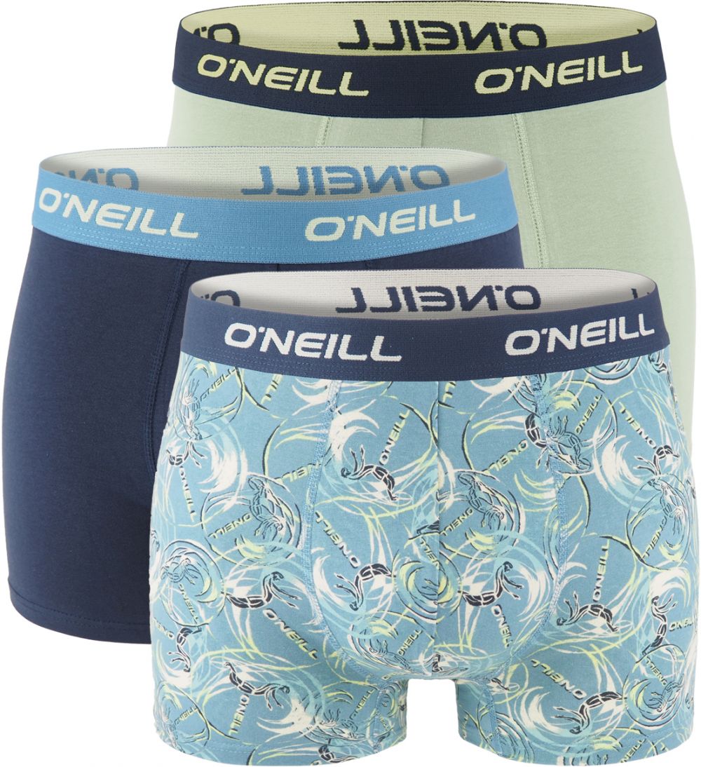 O'NEILL - boxerky 3PACK cotton stretch blue stone & outer space combo - limitovana edicia