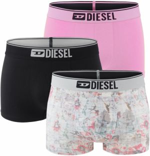 DIESEL - pánske boxerky 3PACK cotton stretch DIESEL modern print - limitovaná fashion edícia