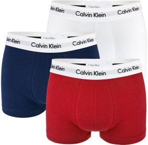 CALVIN KLEIN - 3PACK Cotton stretch tricolor boxerky