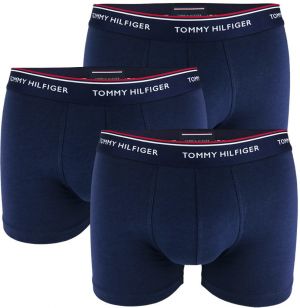 TOMMY HILFIGER - 3PACK Premium essentials tmavomodré boxerky