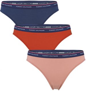TOMMY HILFIGER - 3PACK Essentials farebné dámske tangá
