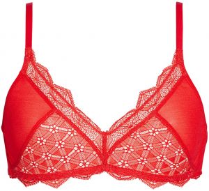 CALVIN KLEIN - starquilt red podprsenka