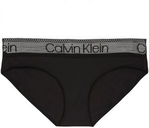 CALVIN KLEIN - jersey stretch čierne bikini nohavičky