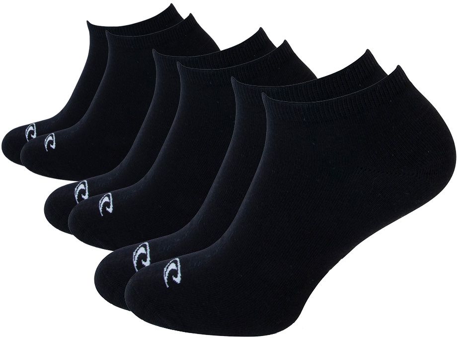 O'NEILL - 3PACK čierne členkové ponožky