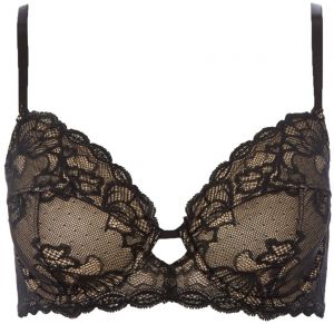 CALVIN KLEIN - Čipkovaná nevystužená podprsenka Seductive Comfort