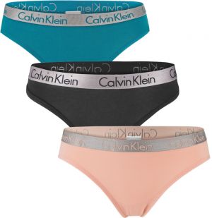 CALVIN KLEIN - 3PACK radiant cotton color nohavičky - limitovaná edícia
