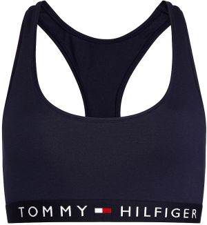 TOMMY HILFIGER - Tommy original cotton tmavomodrá braletka