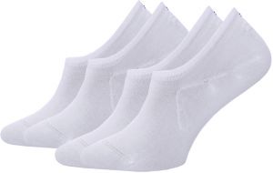 TOMMY HILFIGER - 2PACK biele neviditeľné ponožky