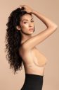 Béžová nalepovacia podprsenka so saténovými nálepkami na bradavky Breast Lift Pads - 3 páry galéria