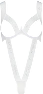 Biele open-bra body Kyouka galéria