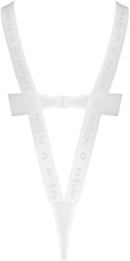 Biele open-bra body Kyouka galéria
